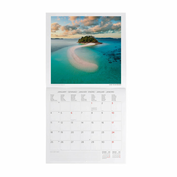 Calendrier 2027 Bord de Mer Océan Calendrier Mural 2027 Bord de Mer Océan