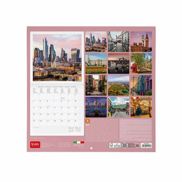 Calendrier 2027 Affiches Londres Calendrier Mural 2027 Affiche Londres