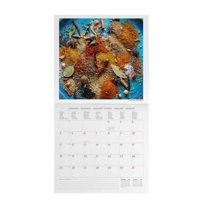 Calendrier 2027 Herbes et Epices Calendrier 2027 Herbes et Epices