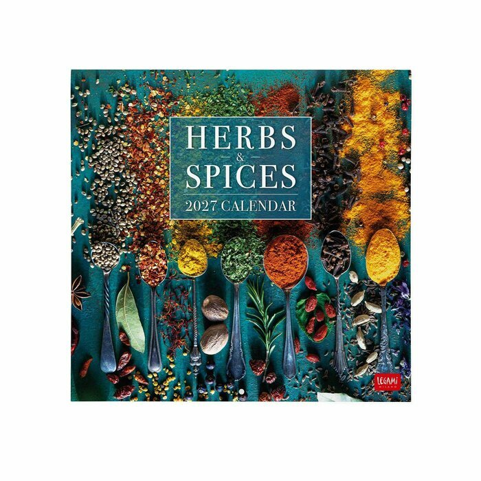 Calendrier 2027 Herbes et Epices Calendrier Mural 2027 Herbes et Epices