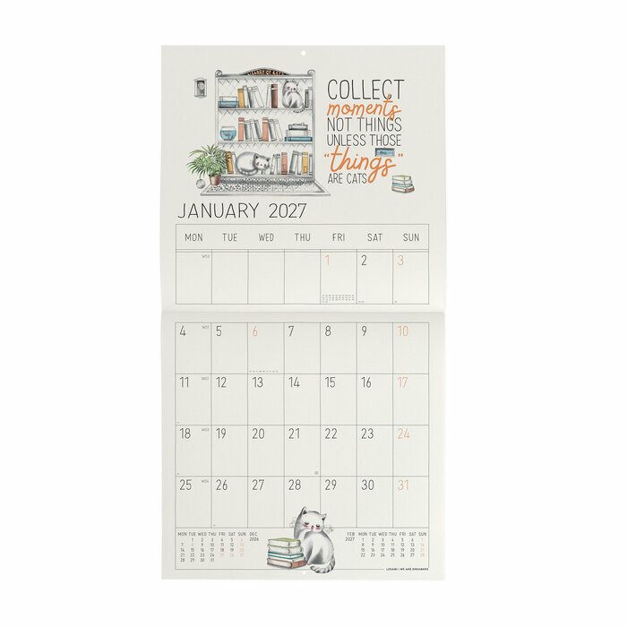 Calendrier 2027 Dessins Chat Cute Calendrier 2027 Dessins Chat Cute