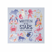 Calendrier Mural Signes du Zodiaque 2027 Astrologie Horoscope Illustrations Calendrier Mural 2027 Astrologie Horoscope Illustrations