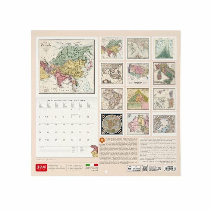 Calendrier 2027 Carte Antique Rétro Calendrier Geographie 2027 Carte Antique Rétro