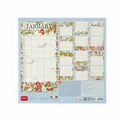 Calendrier Familial 2027 Dessins Jardins et Fleurs Calendrier Familial Organisation 2027 Dessins Jardins et Fleurs