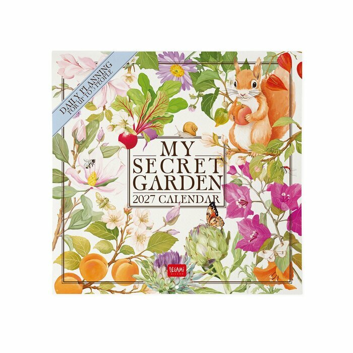 Calendrier Familial 2027 Dessins Jardins et Fleurs Calendrier Mural Familial 2027 Dessins Jardins et Fleurs