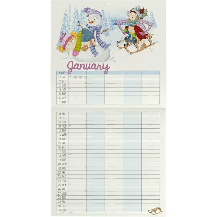 Calendrier Familial 2027 Super Mum Calendrier Familial 2027 Super Mum