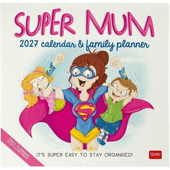 Calendrier Familial 2027 Super Mum