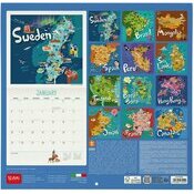 Calendrier 2027 Voyage autour du Monde Calendrier Affiche 2027 Voyage autour du Monde