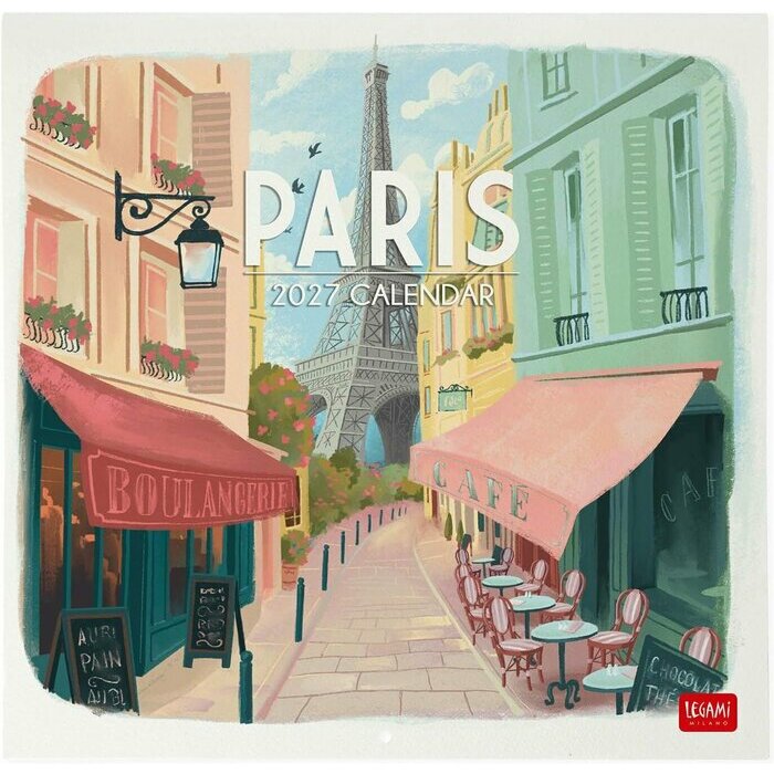 Calendrier 2027 Paris France Tour Eiffel Calendrier Mural 2027 Paris France