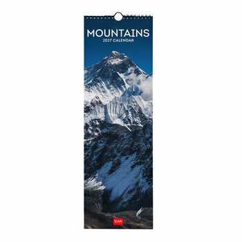Calendrier Slim 2027 Montagnes Sommets Montagneux