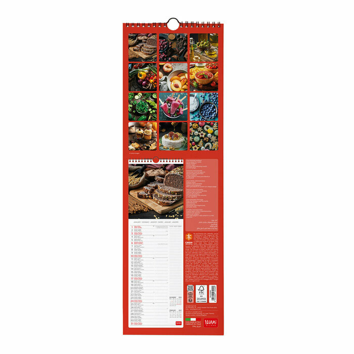 Calendrier Slim 2027 Cuisine et Petits plats Calendrier Mural Slim 2027 Cuisine et Petits plats