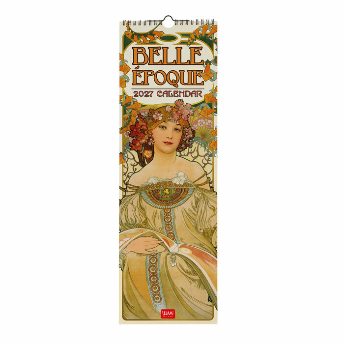 Calendrier Slim Mural 2027 Art Nouveau Belle Epoque