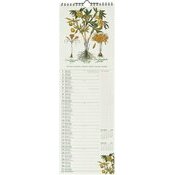 Calendrier Slim 2027 Herbier Botanique R�tro