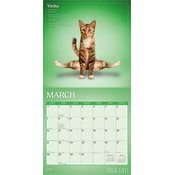 Calendrier 2027 Chats Yoga Calendrier papier 2027 Chats Yoga