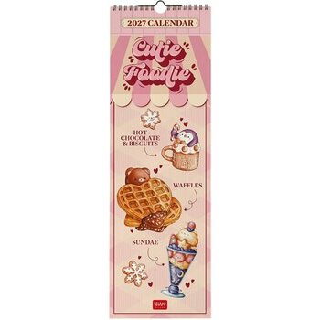Calendrier Slim Cuisine Kawaii 2027 Gourmandises Desserts Animaux