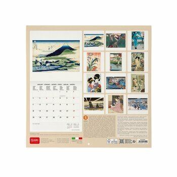 Mini Calendrier 2027 Art Japonais Estampes