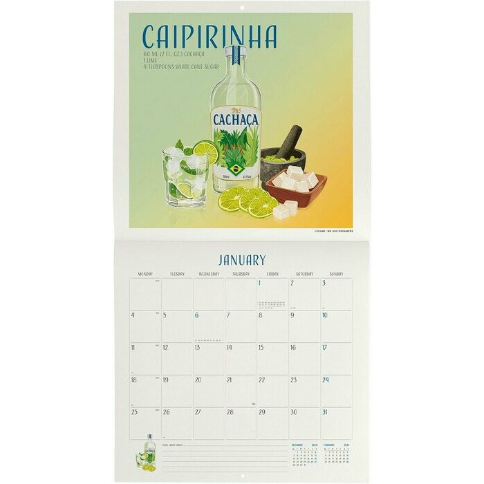 Mini Calendrier 2027 Apéro Tchin Cocktail Cheers Mini Calendrier 2027 Apéro Tchin Cocktail Cheers
