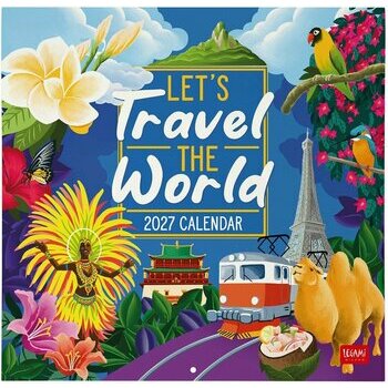 Mini Calendrier 2027 Voyage autour du Monde