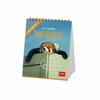 Calendrier Chevalet 2027 Animaux Cool