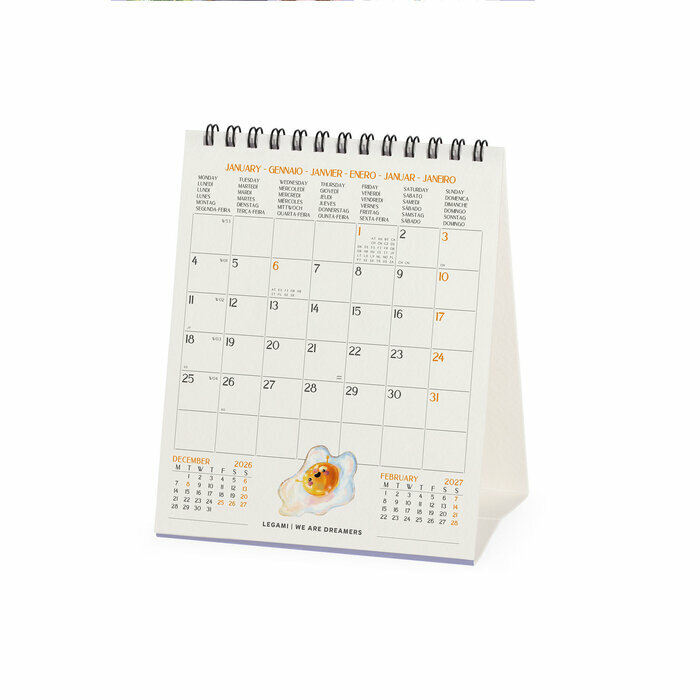 Calendrier Chevalet 2027 Good Vibes Only Positivité Calendrier Chevalet 2027 Good Vibes Only Positivité