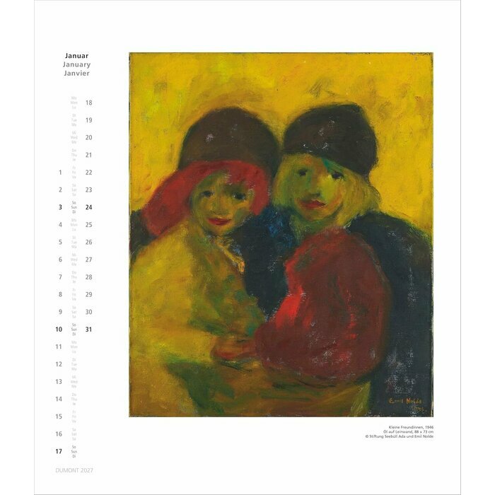 Calendrier 2027  Emile Nolde