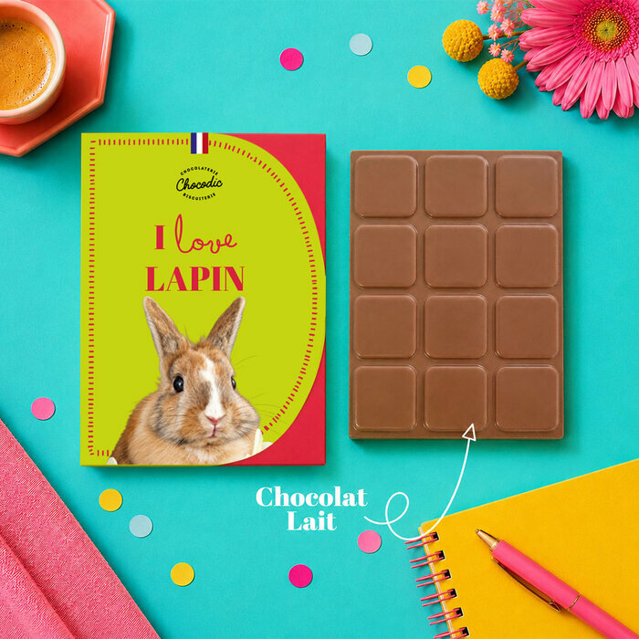 Tablette Chocolat Lapin