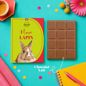 Tablette Chocolat Lapin