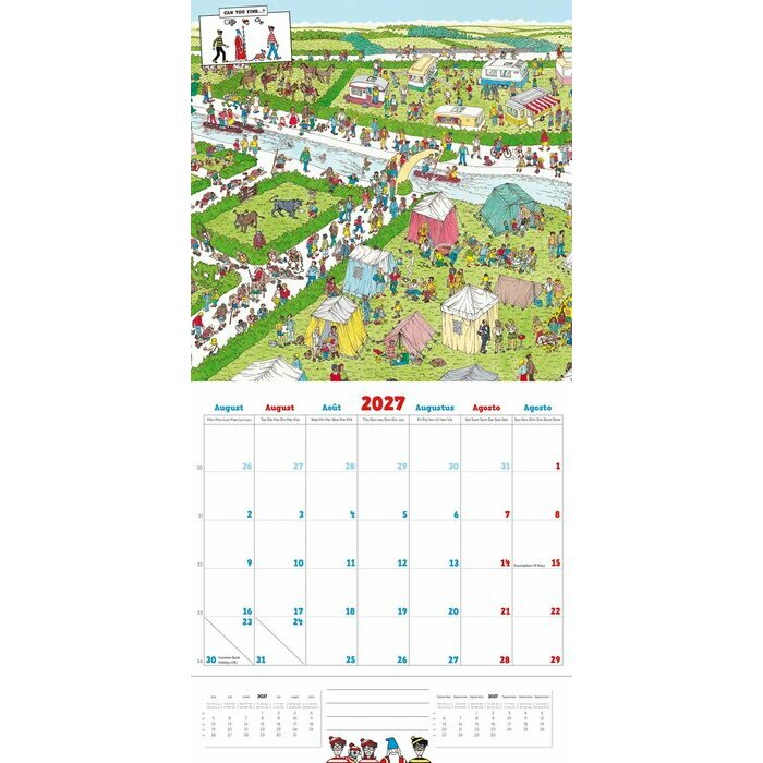 Calendrier 2027 Où est Charlie ? Cherche et Trouve Calendrier 2027 Où est Charlie ? Cherche et Trouve