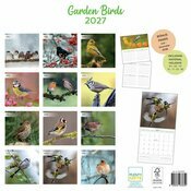 Calendrier 2027 Oiseaux du Jardin Nature Calendrier Papier 2027 Oiseaux du Jardin Nature