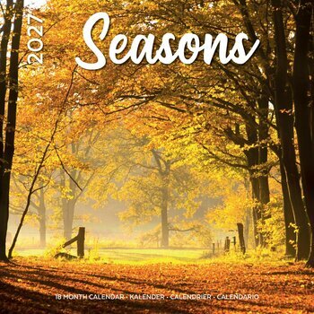 Calendrier 2027 Saison Et&eacute; Hiver Automne Printemps
