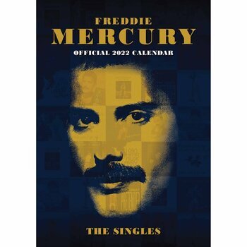 Calendrier 2027 Freddie Mercury Queen format A3