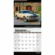 Calendrier 2027 Voiture Mustang