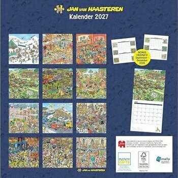 Calendrier 2027 Jan Van Haasteren