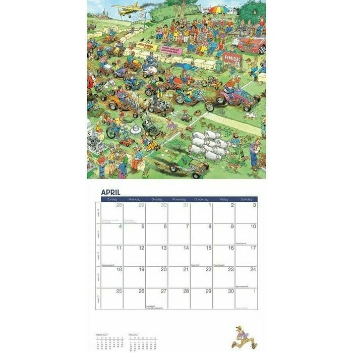 Calendrier 2027 Jan Van Haasteren