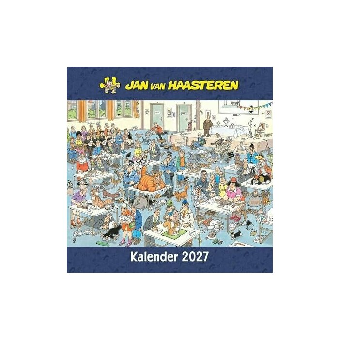 Calendrier Mural 2027 Jan Van Haasteren