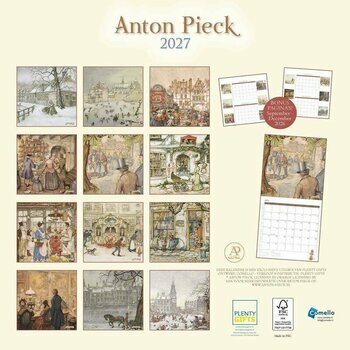 Calendrier 2027 Art Anton Pieck