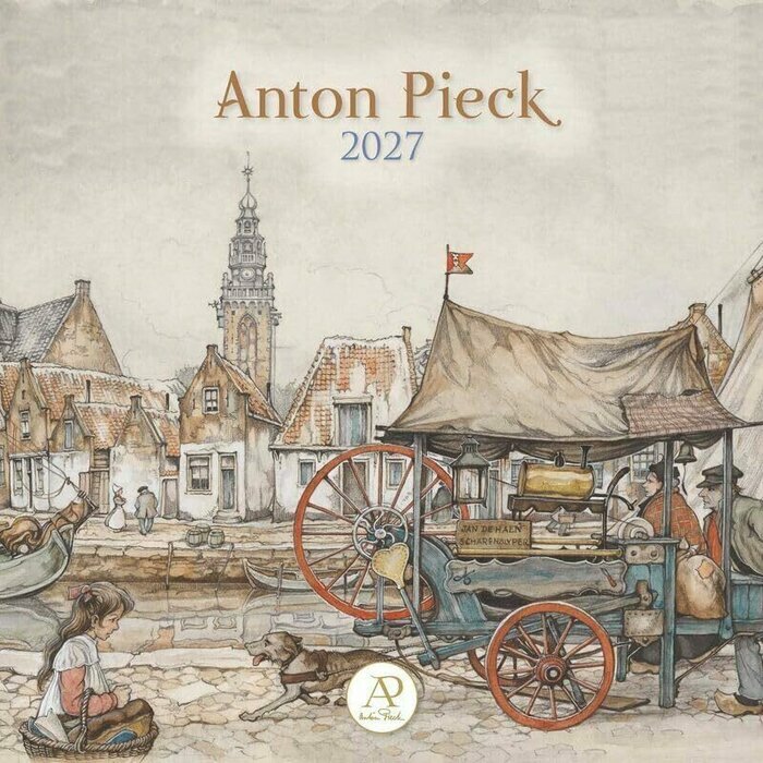 Calendrier 2027 Art Anton Pieck 19eme