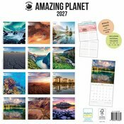 Calendrier papier 2027 Plan�te Etonnante WWF