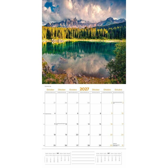 Calendrier 2027 Plan�te Etonnante WWF