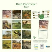 Calendrier Papier 2027 Rien Poortvliet Nature Animaux Chasse