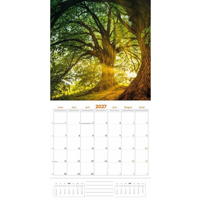 Calendrier 2027 Forêt et Nature Calendrier 2027 Forêt et Nature