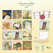Calendrier 2027 Dessin Chats Francien Katten Calendrier Papier 2027 Dessin Chats Francien Katten