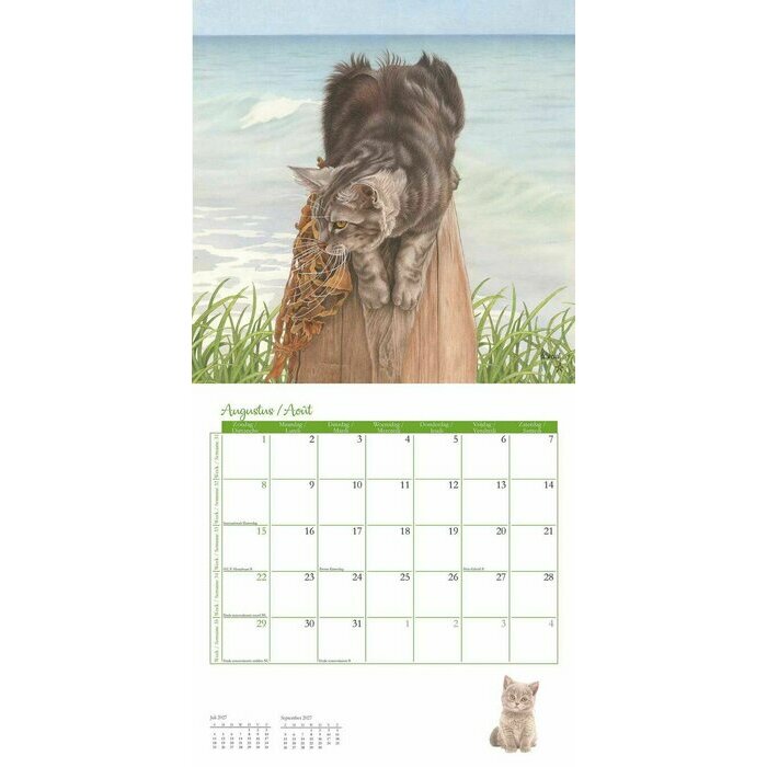 Calendrier 2027 Dessin Chats Francien Katten Calendrier 2027 Dessin Chats Francien Katten