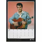 Calendrier 2027 Elvis Presley King Format A3