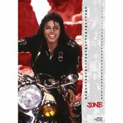 Calendrier Spirale 2027 Michael Jackson Pop Format A3 Calendrier Spirale 2027 Michael Jackson Pop Format A3