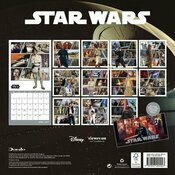 Calendrier 2027 Star Wars Classique Retro Calendrier Papier 2027 Star Wars Classique Retro