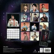Calendrier Papier 2027 Ic�ne Rock Elvis Presley