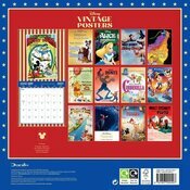 Calendrier 2027 Affiches Disney Vintage Calendrier Papier 2027 Affiches Disney Vintage