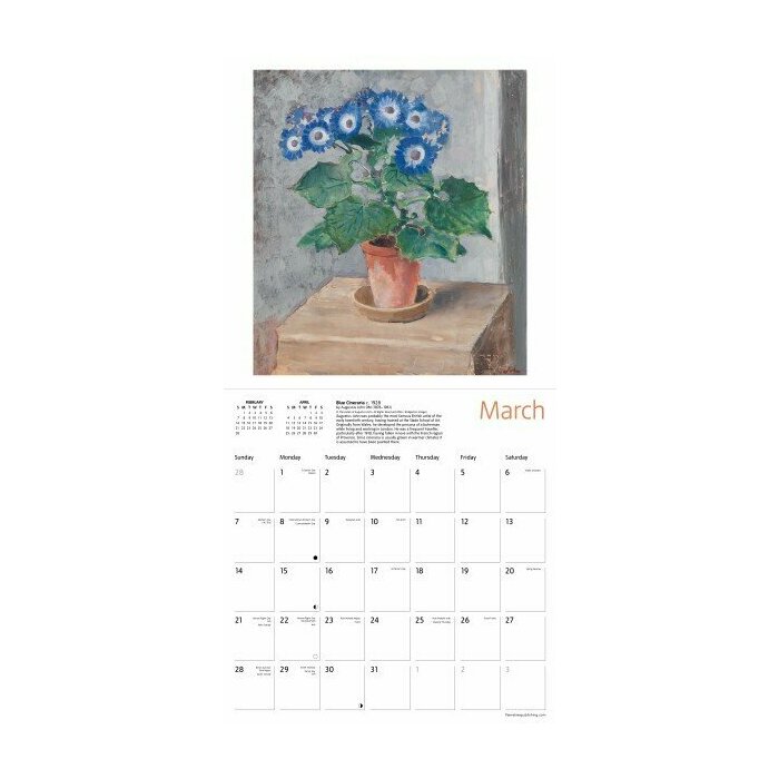Calendrier 2027 Art et Jardin Peintures Fleurs Jardins Calendrier papier 2027 Art et Jardin Peintures Fleurs Jardins