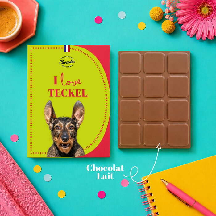 tablette chocolat Spitz Nain